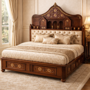 Sheesham Wood Bed – King Size