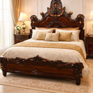 Sheesham Wood – King Size Bed