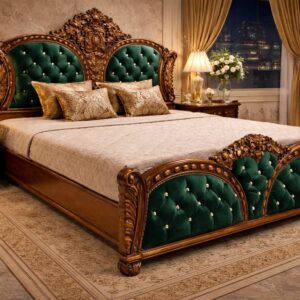 Royal King Size Bed -Finishing Look